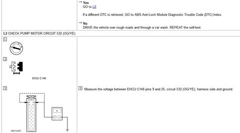 The ABS Brake Light Is On The Diagnosis Is Pump Motor Circuit Failure