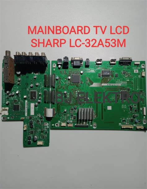 MB MAINBOARD MOTHERBOARD TV LCD SHARP LC 32A53M Lazada Indonesia