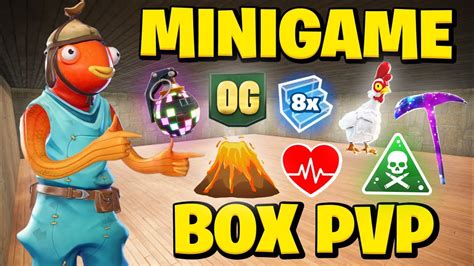 FORTNITE MINIGAME BOX PVP 46 Box Fights Minigames MAP CODE 8532