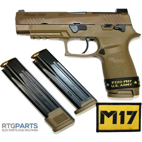 Sig P250 P320 17rd 9mm Magazine Coyote Tan M17 M18 798681599585