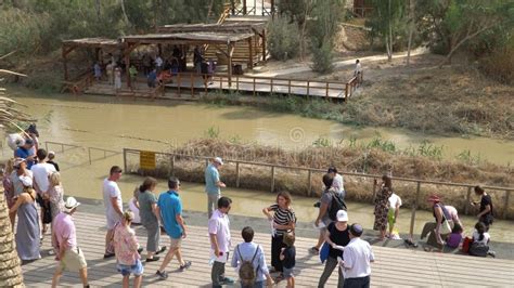 Jordan River Israel November 2019 Yardenit Baptismal Site