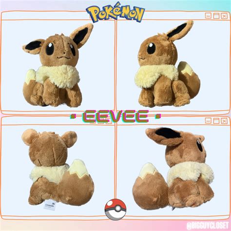 Eevee Pokemon Plush Soft Toy Hobbies Toys Toys Games On Carousell