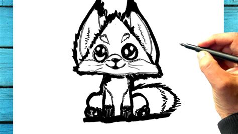 Tuto Dessin Renard Kawaii Facile Dessiner Comment Dessiner Un Renard