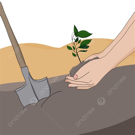 Desertification Png Image Original Simple Desert Sapling World Anti