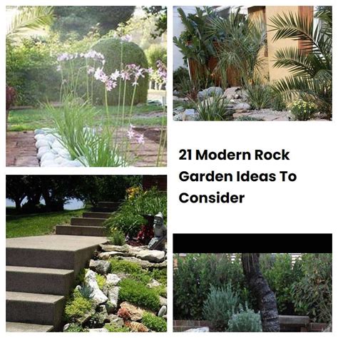 21 Modern Rock Garden Ideas To Consider Sharonsable