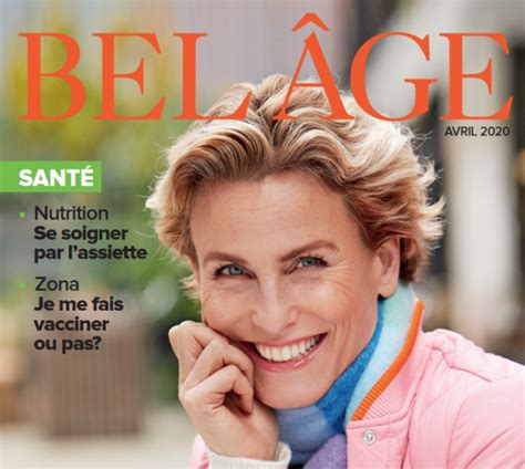 Votre magazine Bel Âge d avril Bel Âge