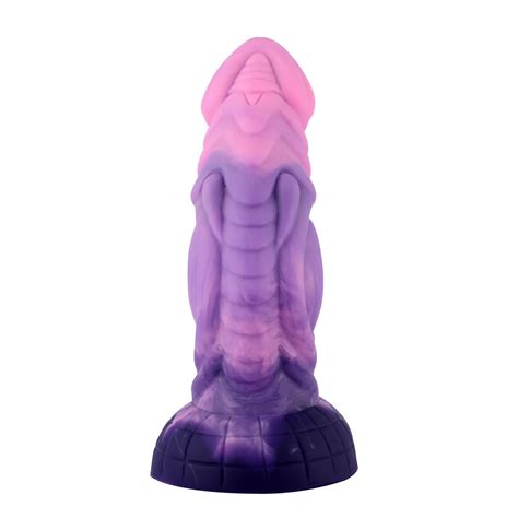 Merman Fantasy Suction Cup Dildo Lilac 18 Cm Hismith