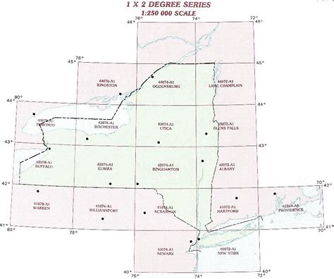 New York Topographic Index Maps Ny State Usgs Topo Quads 24k 100k 250k