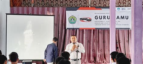 Program Pelaksanaan Guru Tamu Industri Dari PT Transkon Jaya Tbk