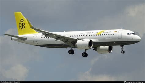 V8 RBB Royal Brunei Airlines Airbus A320 251N Photo By Sieu Viet ID