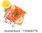 Free Image Of Raw Salmon Fillets On A Plate Freebie Photography