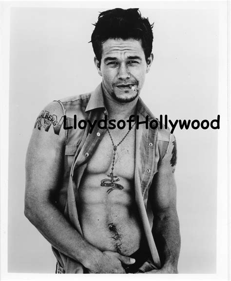 Marky Mark Wahlberg Singer Model Actor Open Shirt Beefcake Photograph ...