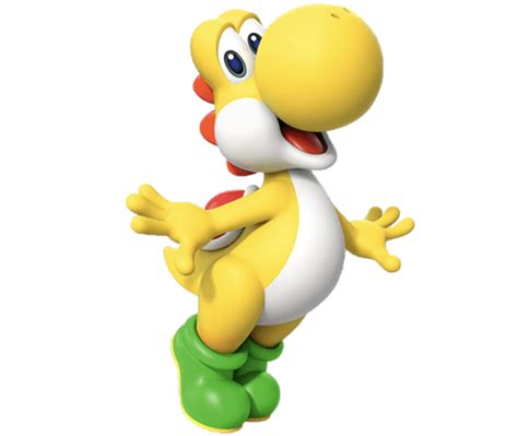 Yellow Yoshi - Super Mario Bros. Wonder by Rubychu96 on DeviantArt