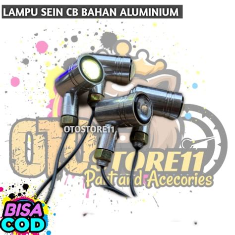 Jual Lampu Sein Cb Sen Riting Led Cb Mp Tiger Full Aluminium Cnc Set