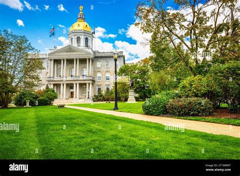 New Hampshire State House In Concord NH Stock Photo Alamy