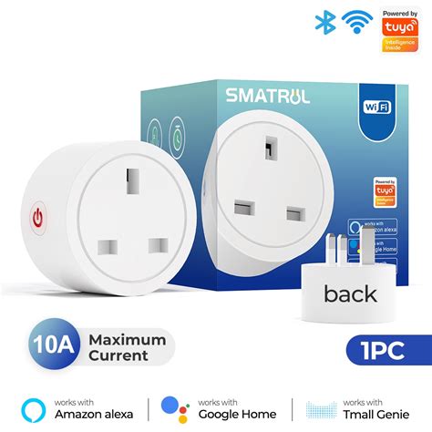 Smatrul Tuya A A Smart Plug Wifi Timer Plug Socket Multi Plug