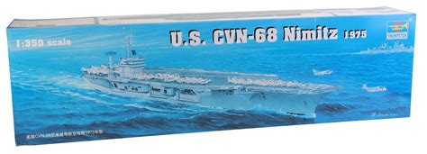 Buy Trumpeter 1/350 USS Nimitz CVN68 Aircraft Carrier 1975 Model Kit ...