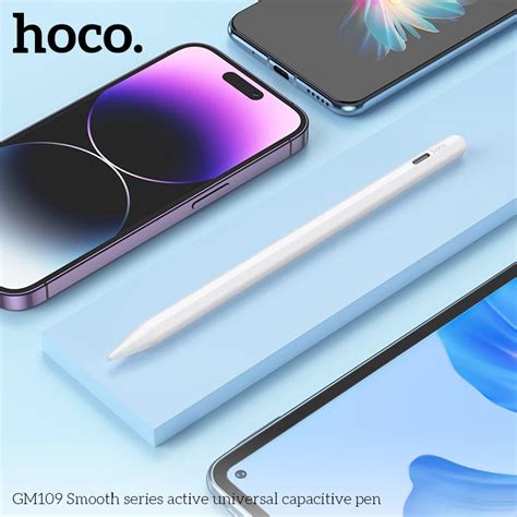 Hoco Gm109 Smooth Series Aluminum Alloy Active Universal Capacitive Pen