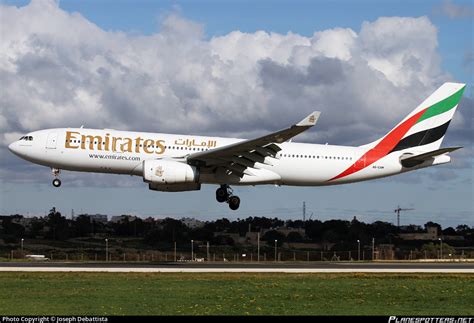 A Eam Emirates Airbus A Photo By Joseph Debattista Id