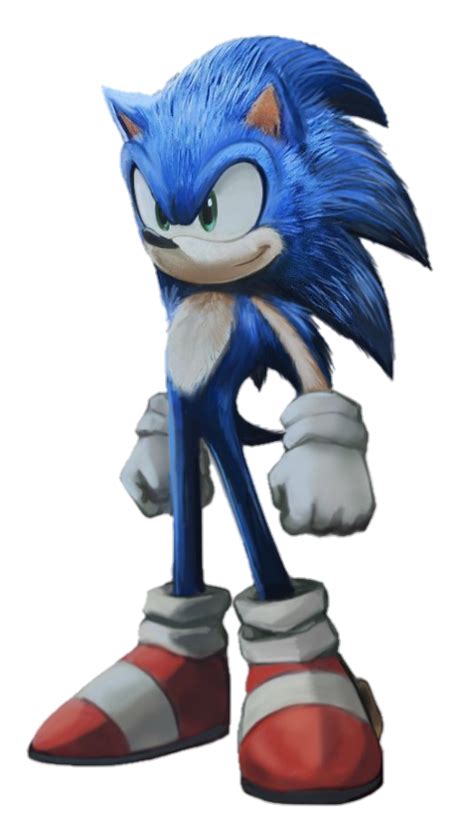 Sonic Movie Real Design by Sonic29086 on DeviantArt