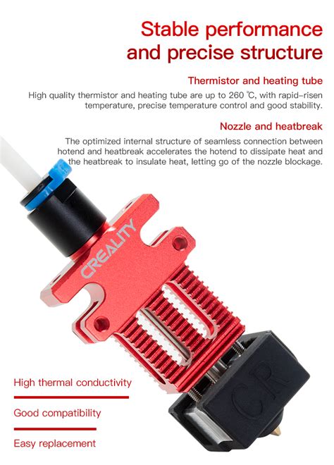 Creality Ender5 Plus Hotend 1 75mm 24v Fdm Filament