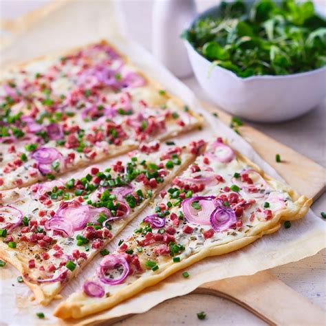 Klassieke Flammkuchen Gezonde Recepten WW Nederland