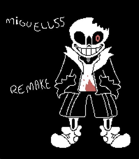 [HorrorTale] Horror Sans Pixel Art [Remake] by MIGUELLL55 on DeviantArt