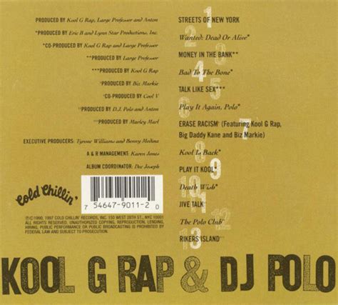 Kool G Rap And Dj Polo Wanted Dead Or Alive 1990 Review Hip Hop Golden Age Hip Hop Golden Age