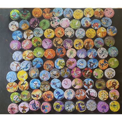 Jual Pokemon Coin Chiki Balls Chiki Ball Tazos Part Shopee Indonesia