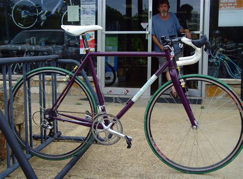 Ira Ryan 2 Beautiful Plum Colored Ira Ryan Cyclocross Bike Flickr