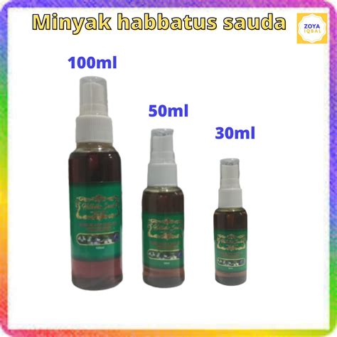 Minyak Habbatus Sauda Black Seed Oil Spray Ml Shopee Malaysia