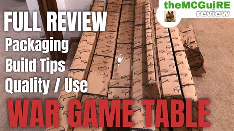 Wyrmwood Modular Game Table Mgt Wide Game Table Ultimate Review Youtube