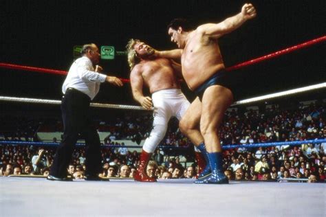 Classic Photos Of Andre The Giant Andre The Giant Pro Wrestling Bobby Heenan