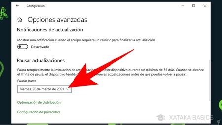 Cómo pausar las actualizaciones de Windows 10