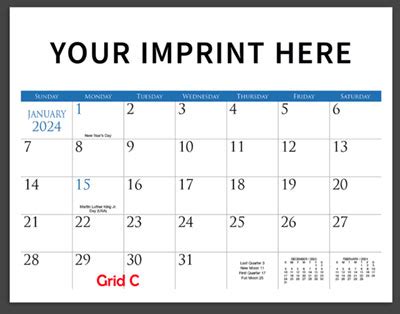 Custom Photo Calendar - Spiral Bound | PrintGlobe