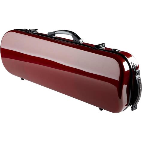 The String Centre Fiberglass Oblong Violin Case Maroon Artofit