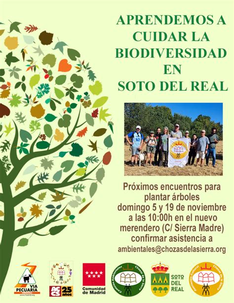 Aprendemos a cuidar la biodiversidad 5 y 19 de noviembre Asociación