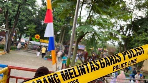 Polisi Tutup Kolam Renang Taman Herbal Insani Guna Penyidikan Kasus