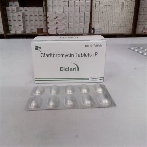 Elclari Clarithromycin Tablets Mg For Analgesics And Pain Relief