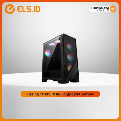 Jual Casing Pc Msi Mag Forge A Airflow Shopee Indonesia