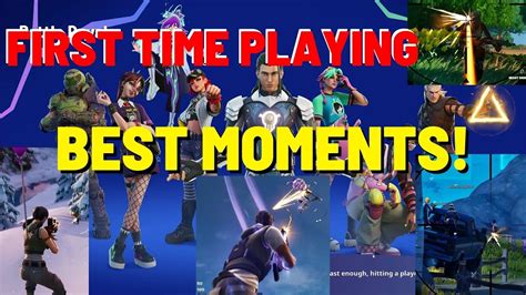 First Time Playing Fortnite Best Moments Montage Youtube