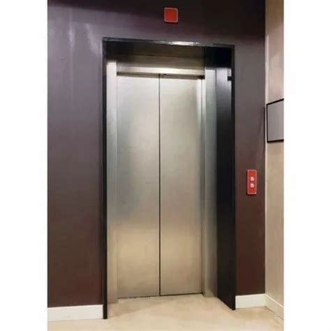 50 Hz Stainless Steel Passenger Elevator Maximum Speed 1 M Sec