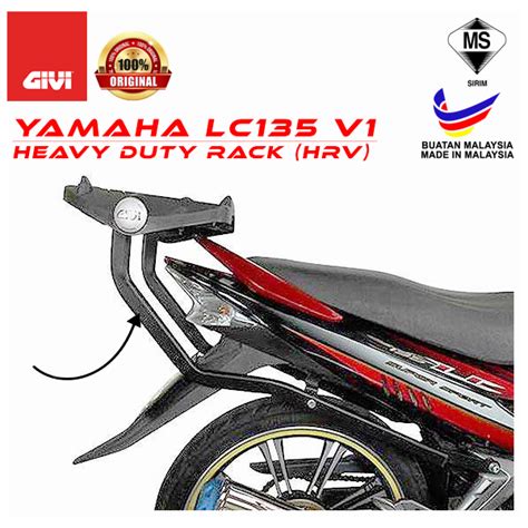 Givi Lc V Heavy Duty Rack Hrv Monorack J Motorcycle Rack Yamaha