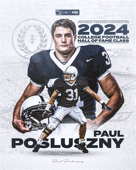 [Penn State Football] Paul Posluszny. College Football Hall of Fame ...