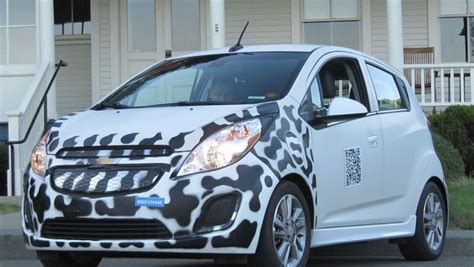 2014 Chevy Spark Ev Prototype Electric Car First Drive