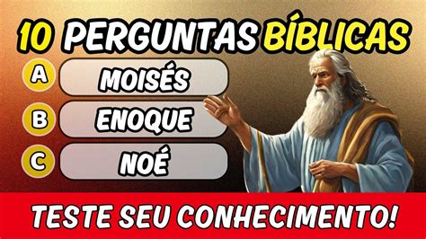 10 Perguntas Bíblicas Nível Médio Quiz Bíblico 2 YouTube