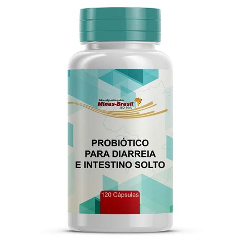 Probiótico Para Diarreia Adulto - Probiótico Para Diarreia e Intestino Solto - 120 Cápsulas - Drogaria ...