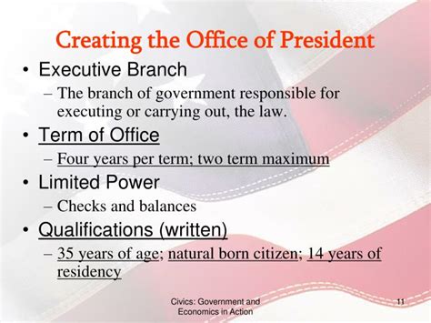 Ppt Chapter 9 The Executive Branch Powerpoint Presentation Id5840319