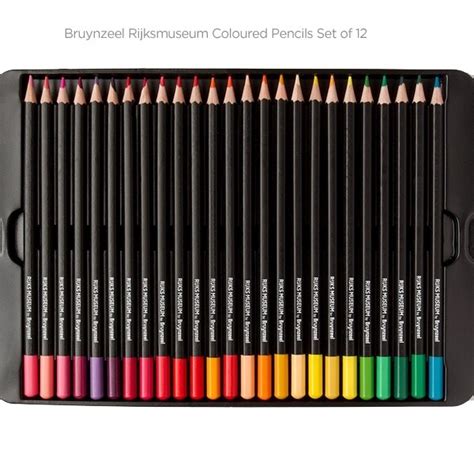 Bruynzeel Rijksmuseum Dutch Masters Pencil Sets Graphite Colored