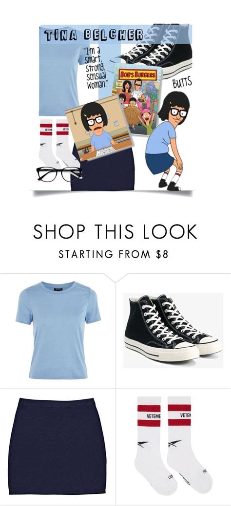 "Tina Belcher: Halloween Costume" by craftyunicorn liked on Polyvore ...